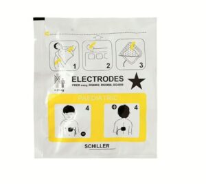 SCHILLER FRED PA-1 Paediatric Electrode Pads