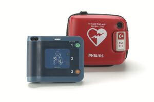 Philips HeartStart FRX Semi Automatic Defibrillator with Carry Case