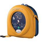 Heartsine 360P Defibrillator in yellow carry case