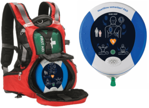 HeartSine Samaritan PAD 350P Rescue Backpack Package