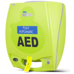 Green soft carry case for ZOLL AED Plus Fully Automatic Defibrillator.