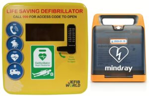 C2 Mindray Fully Automatic Defibrillator & DefibStore 4000 Package Deal