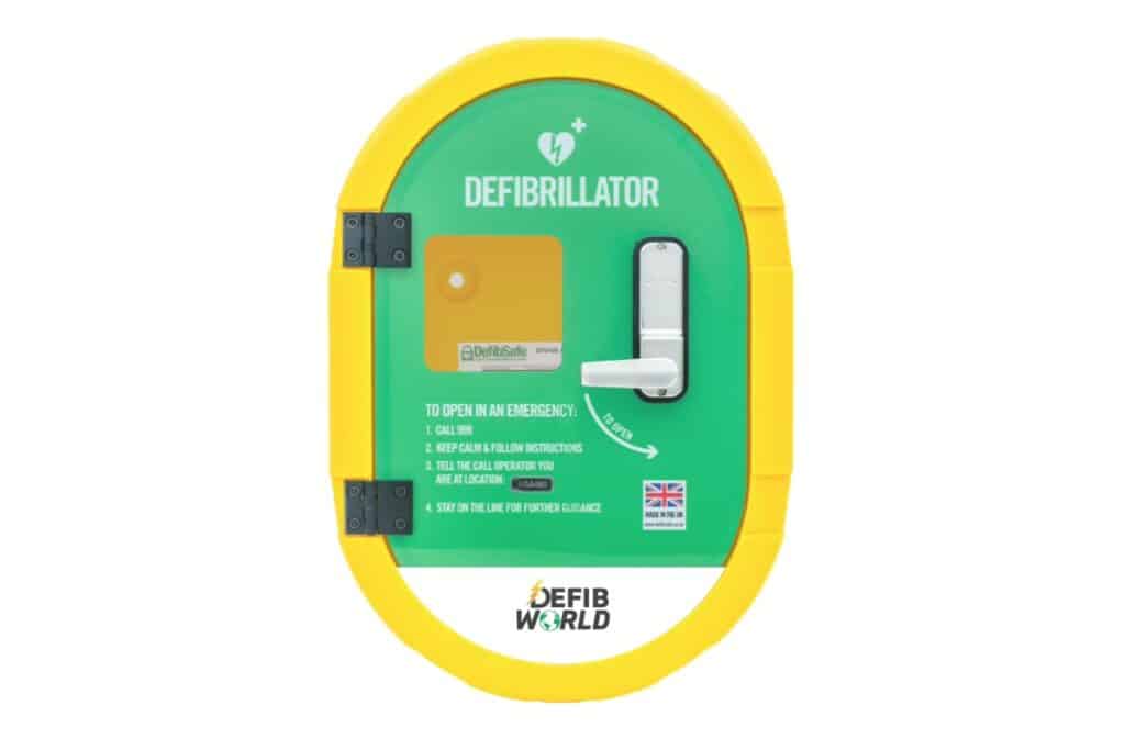 DefibSafe 2 External Unlocked Defibrillator Cabinet