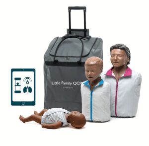 Laerdal Little Family Pack of QCPR Training Manikins - Dark