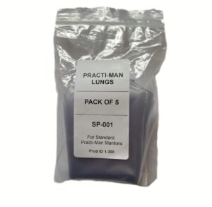 Practi-Man lungs pack of 5