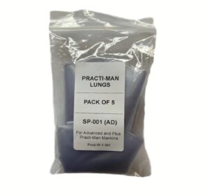 Practi-Man advanced and plus lungs pack of 5