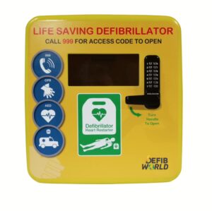 DefibStore 4000 Outdoor Locked Polycarbonate Defibrillator Cabinet