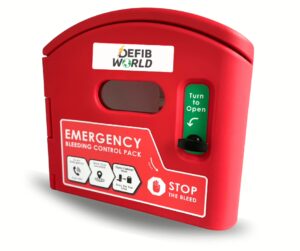 BleedCaddy Unlocked Emergency Bleed Control Cabinet