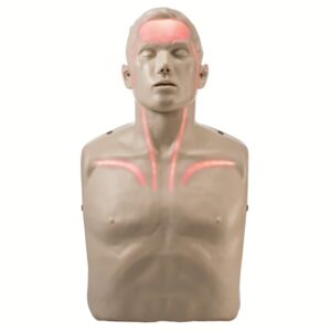 Brayden Adult CPR Manikin with Red Illumination Lights