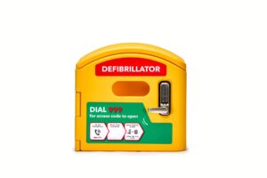 DefibCaddy External Locked Defibrillator Cabinet