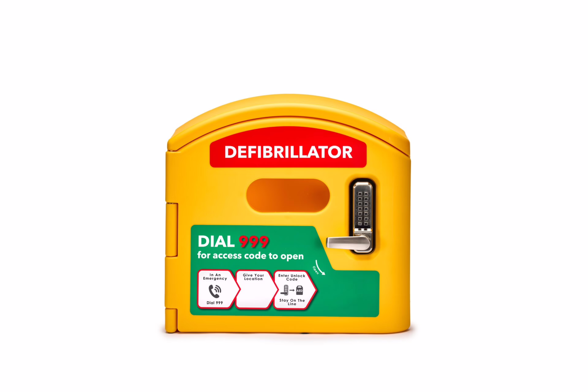 outdoor defibrillator cabinet