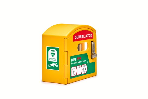 Defibcaddy External Locked Defibrillator Cabinet - Defib World