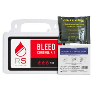 RapidStop® Tourniquet Pro Bleed Control Kit in Robust Weatherproof Case