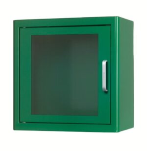 ARKY Green Indoor Defibrillator Cabinet With Alarm