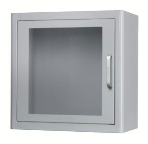 ARKY White Indoor Defibrillator Cabinet With Alarm