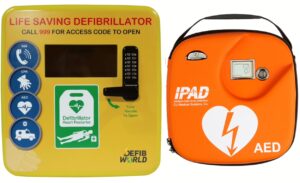 iPAD SP1 Semi-Automatic Defibrillator & Defibstore 4000 Package Deal