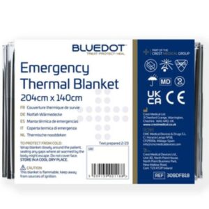 Blue Dot Adult Emergency Thermal Insulation Blanket