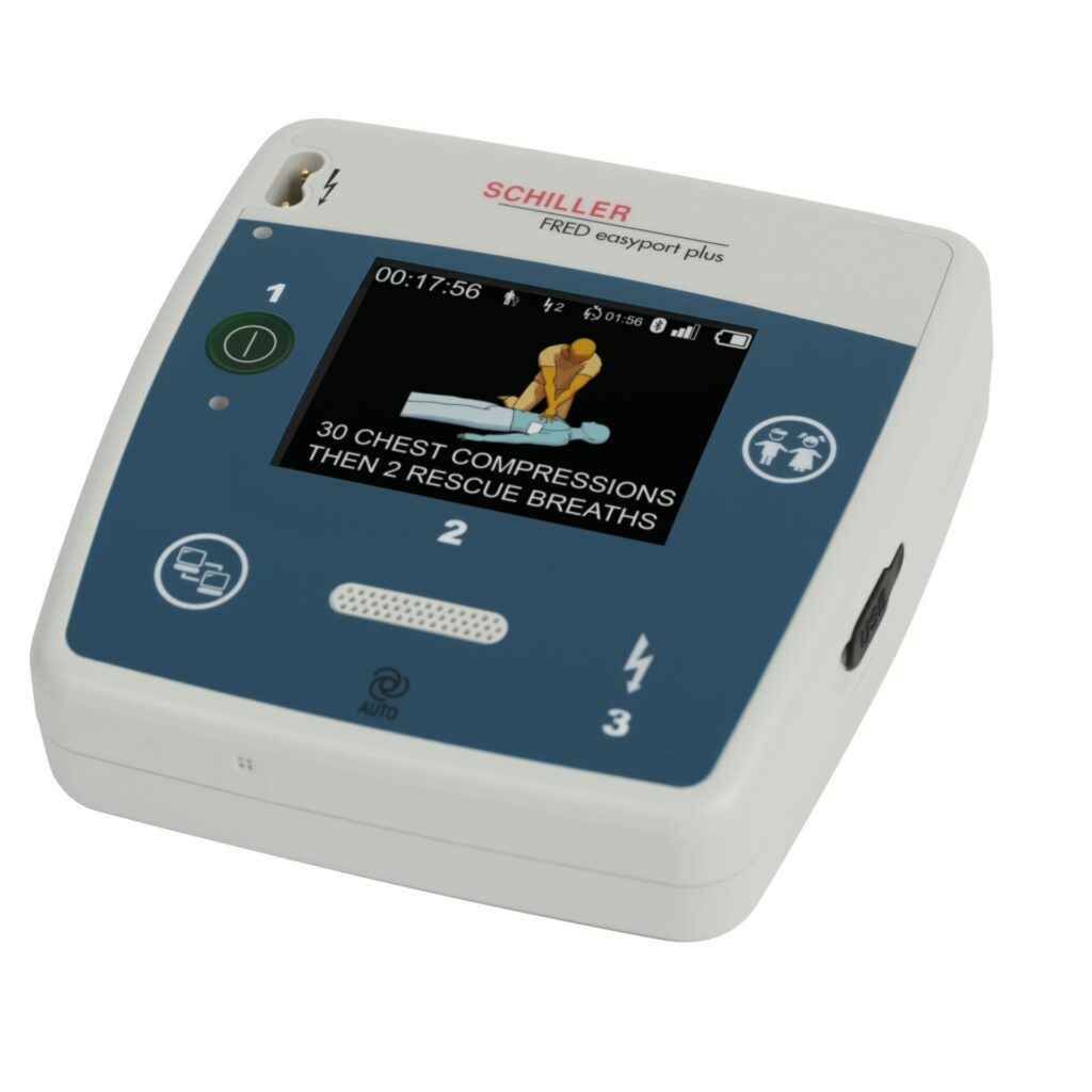 SCHILLER FRED easyport plus Fully Automatic Defibrillator - AED