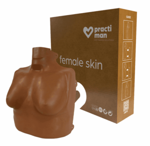 Practi-Man Female Skin – Dark Skin Female CPR Manikin