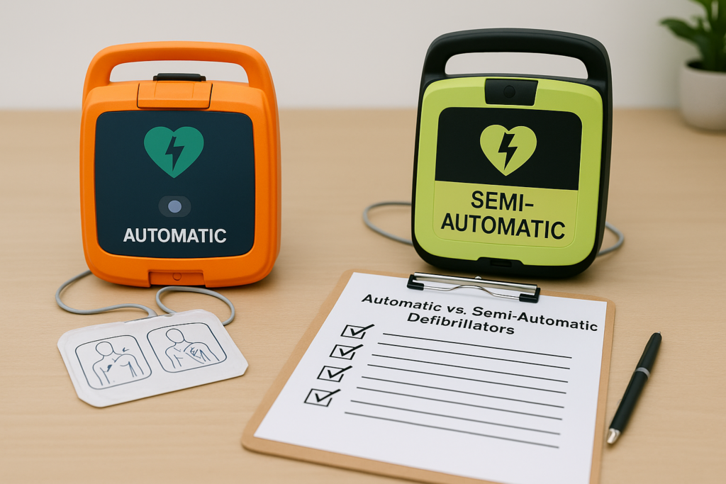 Choosing Between Automatic and Semi-Automatic Defibrillators