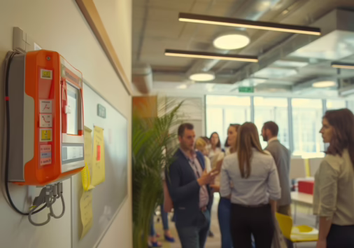 Why Every Office Needs a Defibrillator