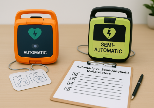 Choosing Between Automatic and Semi-Automatic Defibrillators